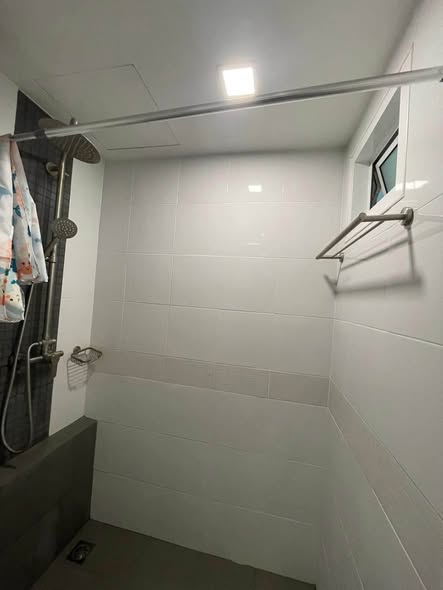 room interior and bathroom of JW Condo @ Don Mueang