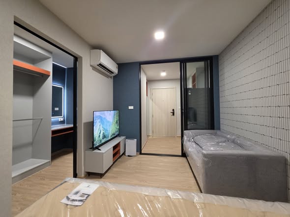 bedroom of KAVE LUMINOUS BANGMOD Sale Gallery l เคฟ ลูมินัส บางมด สำนักงานขาย