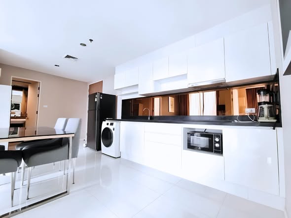 kitchen of อัพเอกมัยคอนโดมิเนียม