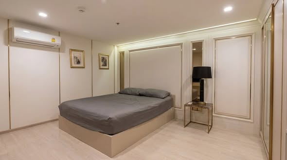 bedroom of KnightsBridge Phaholyothin Interchange
