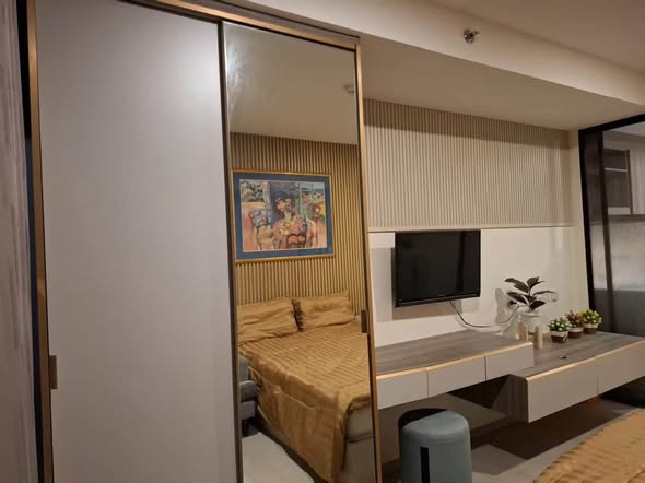 bedroom of KnightsBridge Phaholyothin Interchange