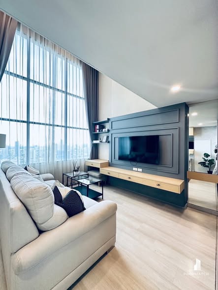 living room and room interior of KnightsBridge Prime Sathon