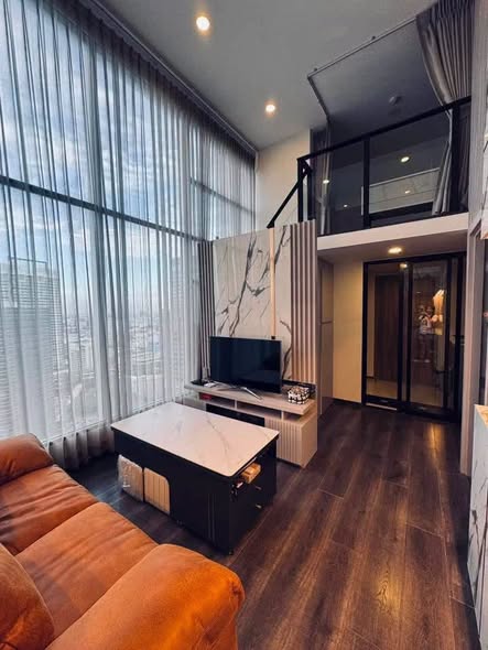 bedroom and living room and room interior of KnightsBridge Space Ratchayothin