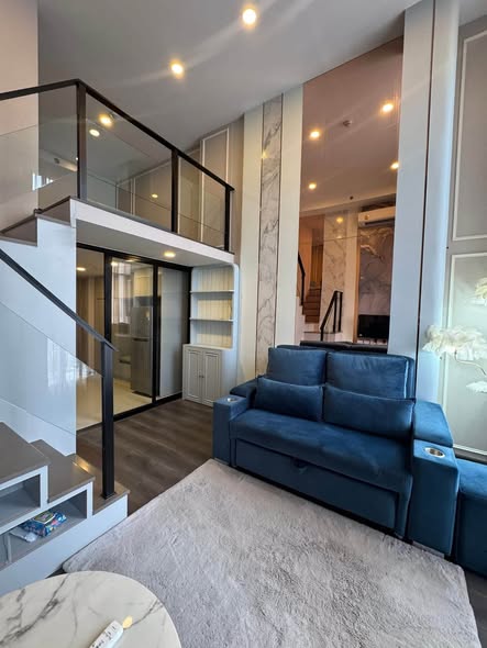 living room and room interior of KnightsBridge Space Ratchayothin