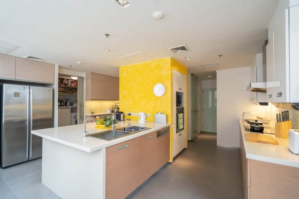 kitchen of Langsuan Ville
