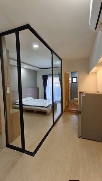 bedroom and room interior of Level Bangna