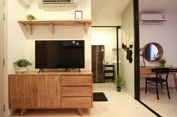 bedroom and living room and room interior of Life Asoke