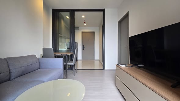 living room and room interior of Life Asoke Hype