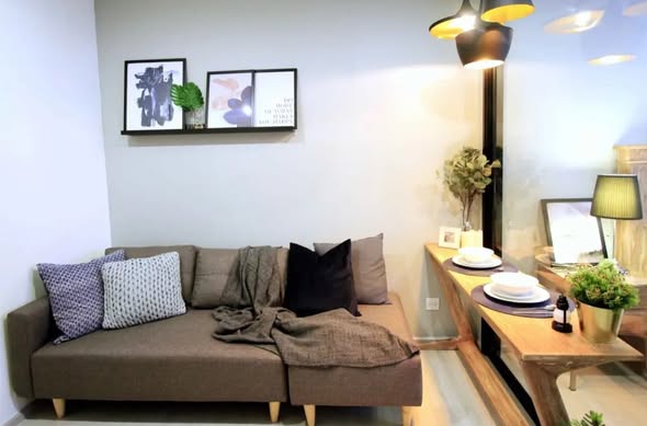 living room and room interior of Life Asoke