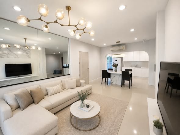 living room of Life Bangkok Boulevard Ramintra 65