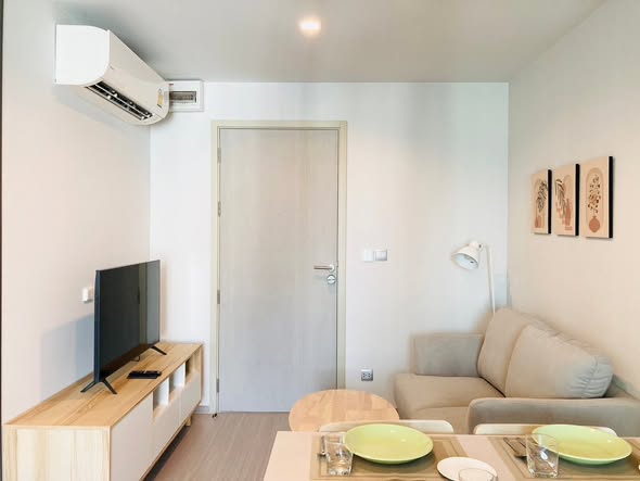 living room and bedroom and room interior of Life Ladprao