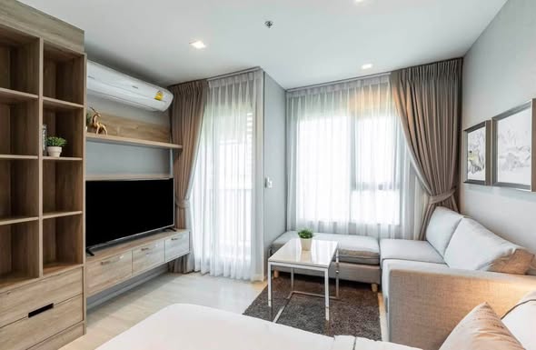 bedroom and living room of Life One Wireless