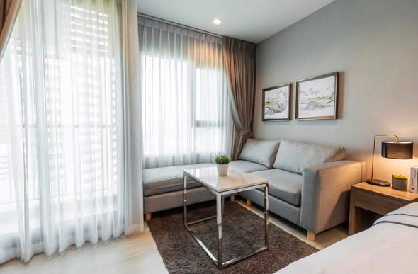 living room and bedroom of Life One Wireless