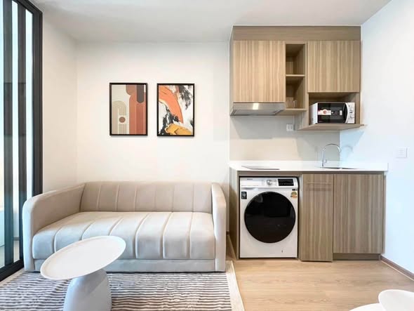living room of Life Rama 4 – Asoke