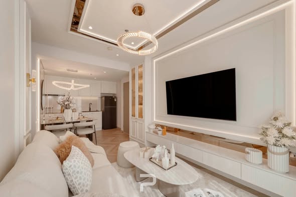 living room and bedroom of Life Ratchadapisek
