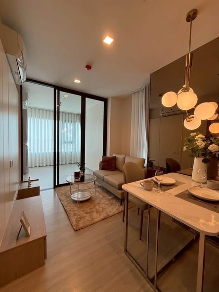 living room of Life Sathorn Sierra ไลฟ์ สาทร เซียร์รา