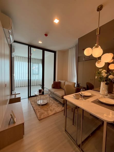 living room of Life Sathorn Sierra ไลฟ์ สาทร เซียร์รา