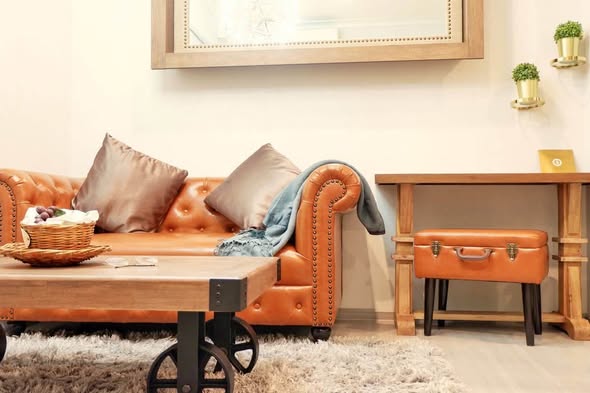 living room and room interior of Life Sukhumvit 62