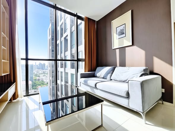living room of อัพเอกมัยคอนโดมิเนียม