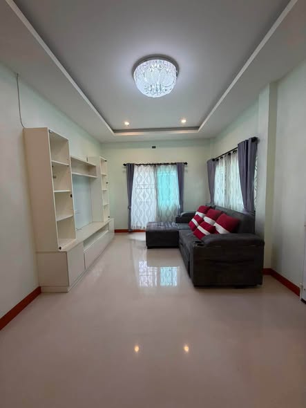 living room of บ้านเดี่ยวชั้นเดียว