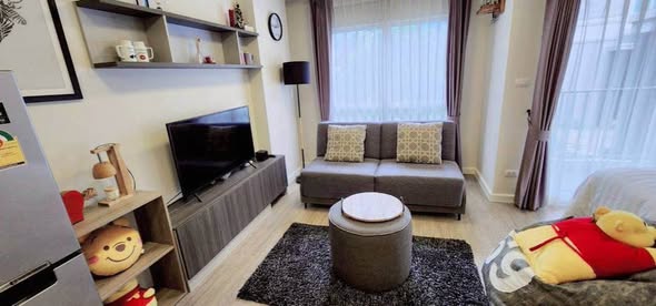 living room of นิรันด์คอนโดบางแค