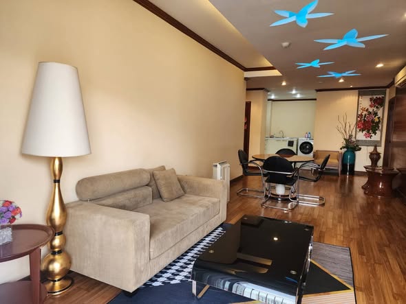 living room of กลางกรุงรีสอร์ทคอนโด