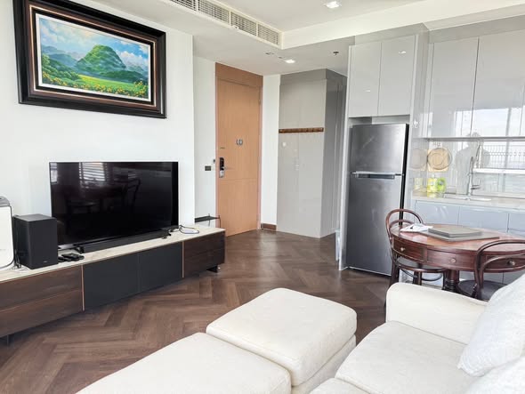 living room of เอ็ม พญาไท