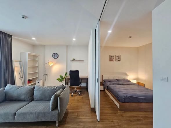 bedroom and living room and room interior of LIV@NIMMAN Condominium