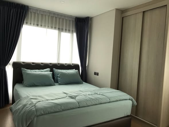 bedroom of LPN Suite Dindaeng – Rachaprarop