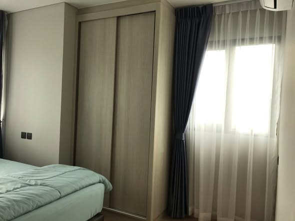 bedroom and room interior of LPN Suite Dindaeng – Rachaprarop