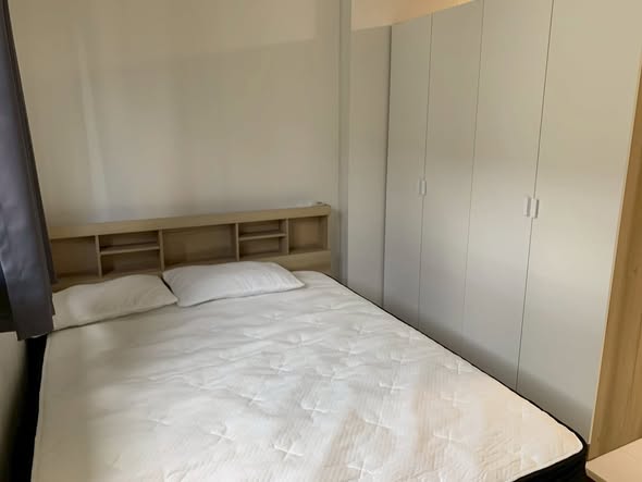 bedroom of Lumpini Center Sukhumvit 77.