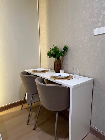 room interior and bathroom of Lumpini Condo Town Bodindecha-Ramkhamhaeng