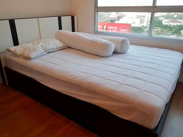 bedroom of Lumpini Park Rama 9 – Ratchada