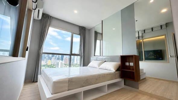 bedroom of Lumpini Park Vibhavadi-Chatuchak