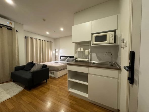 bedroom of Lumpini Place Rama 3 – Riverine