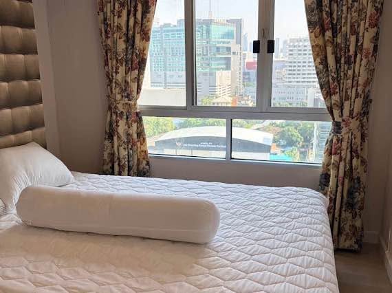 bedroom of Lumpini Place Rama 9 – Ratchada