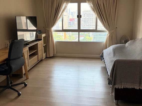 bedroom of Lumpini Place Rama 9 – Ratchada