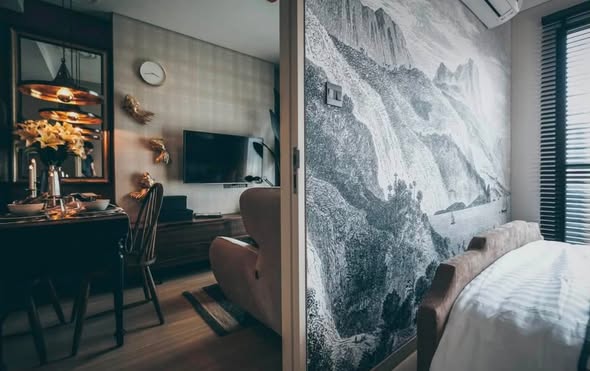bedroom of Lumpini Suite Phetchaburi – Makkasan