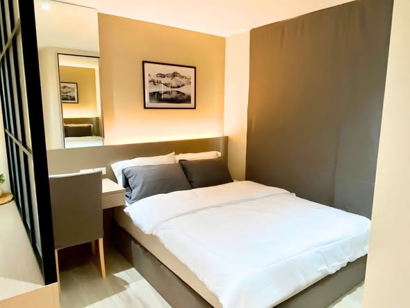 bedroom of Lumpini Suite Sukhumvit 41