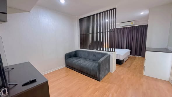 bedroom of Lumpini Ville Cultural Center