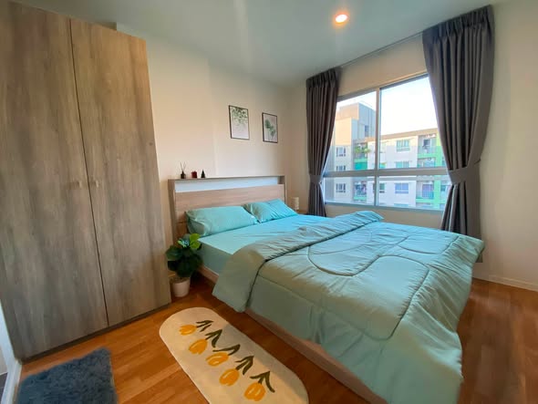 bedroom of Lumpini Ville Pranangklao – Riverview.