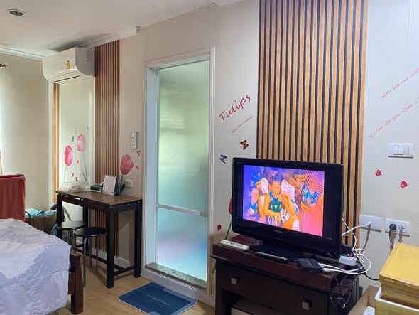 bedroom of Lumpini Ville Ramkhamhaeng 26