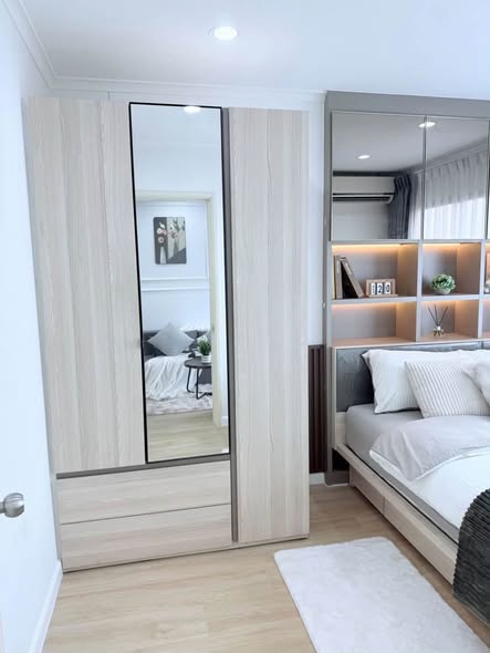 bedroom and room interior of Lumpini Ville Rat Burana – Riverview 1