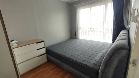bedroom of Lumpini ville Sukhumvit 101/1