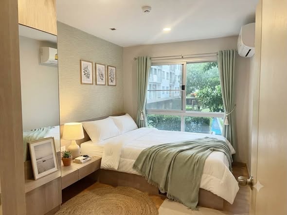 bedroom of Lumpini Ville Sukhumvit 76-Bearing Station 2