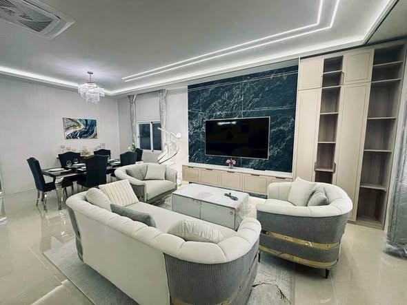 living room of LUXURY PRIVATE POOL VILLA