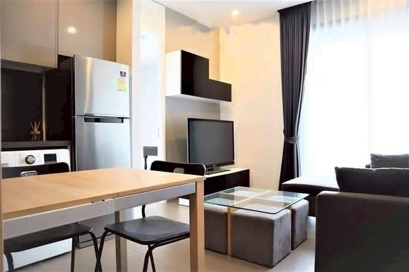 living room and bedroom of M Ladprao