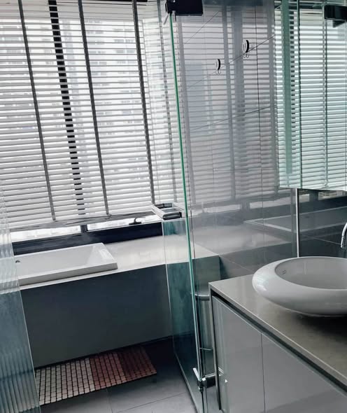 room interior and bathroom of M Silom