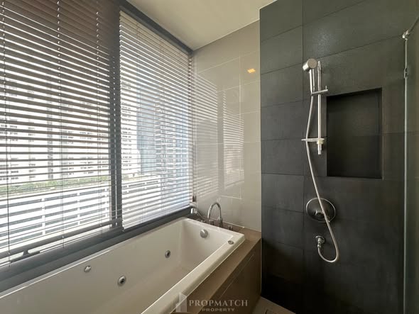 room interior and bathroom of M Silom