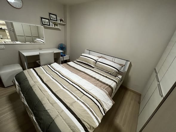 bedroom of M Society Condominium